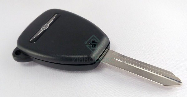 корпус ключа chrysler логотип с 3 кнопками